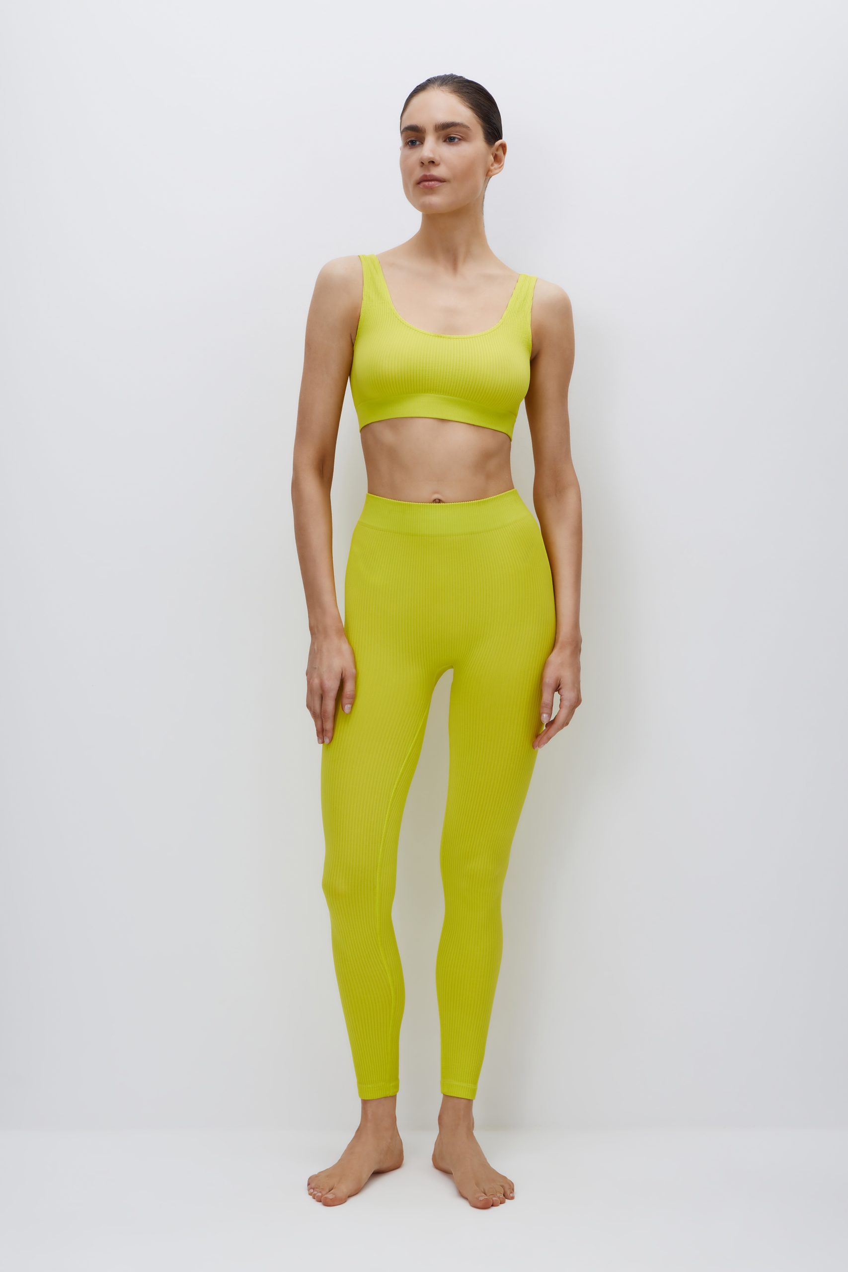 Ribbed leggings – фото № 2