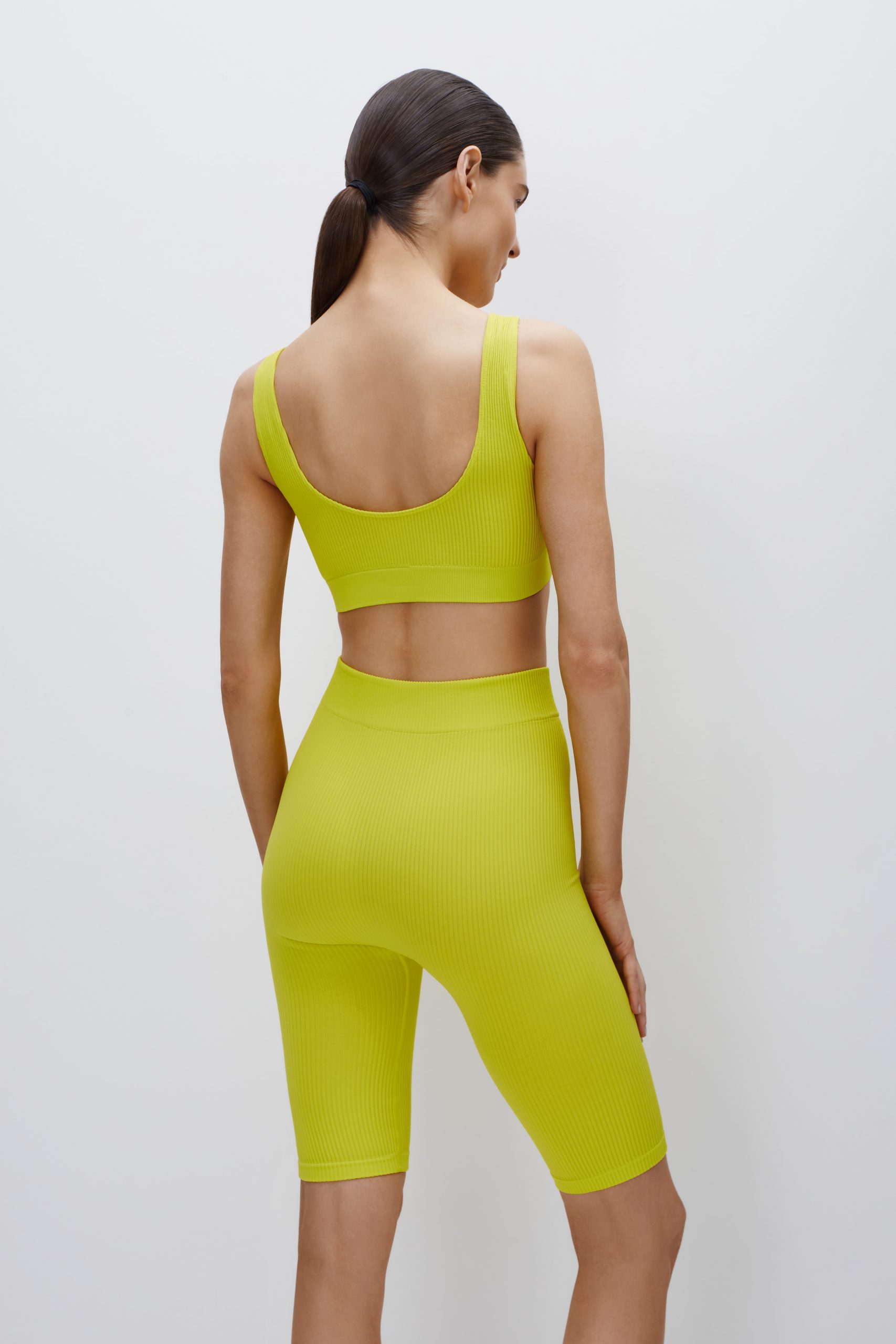 Wide strap ribbed top – фото № 4