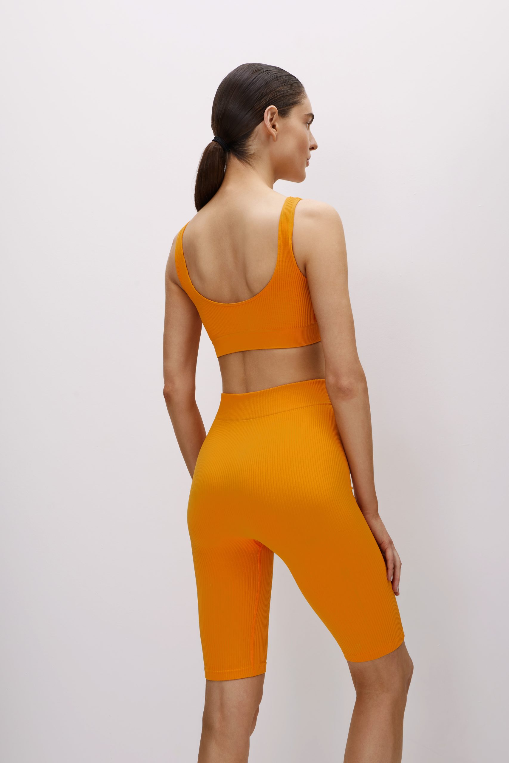 Wide strap ribbed top – фото № 4