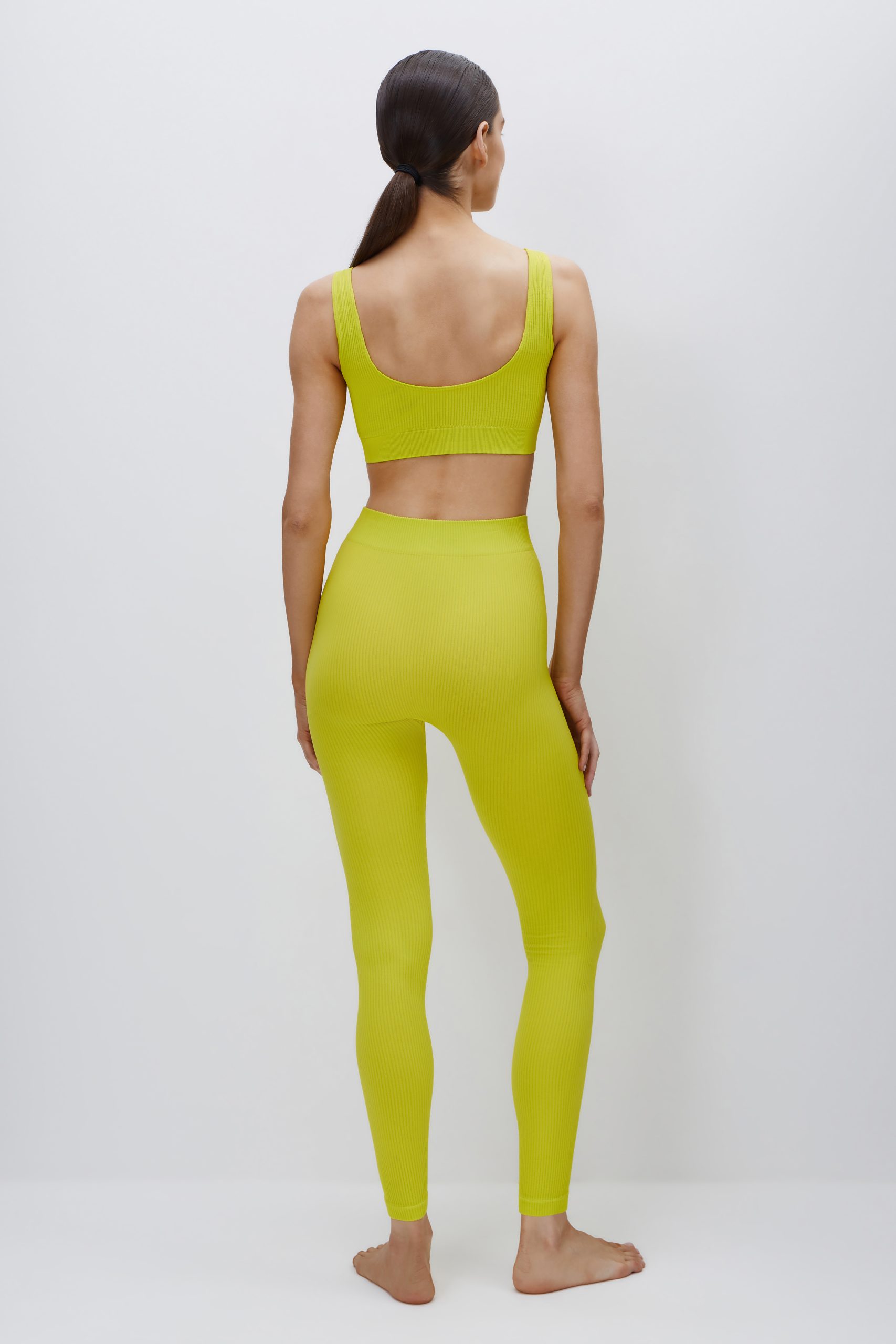Ribbed leggings – фото № 4