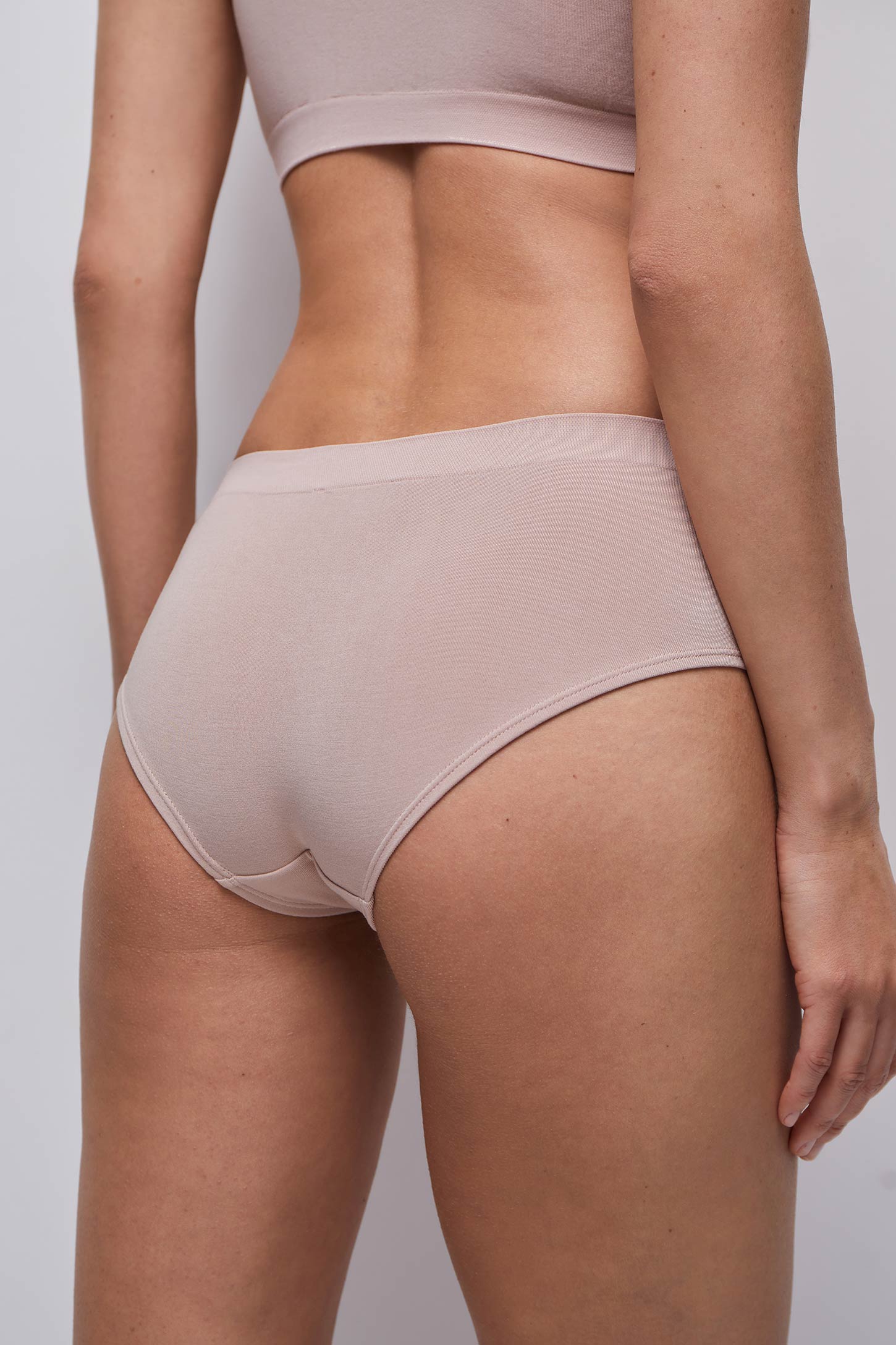 Low waist bamboo hipster briefs – фото № 4