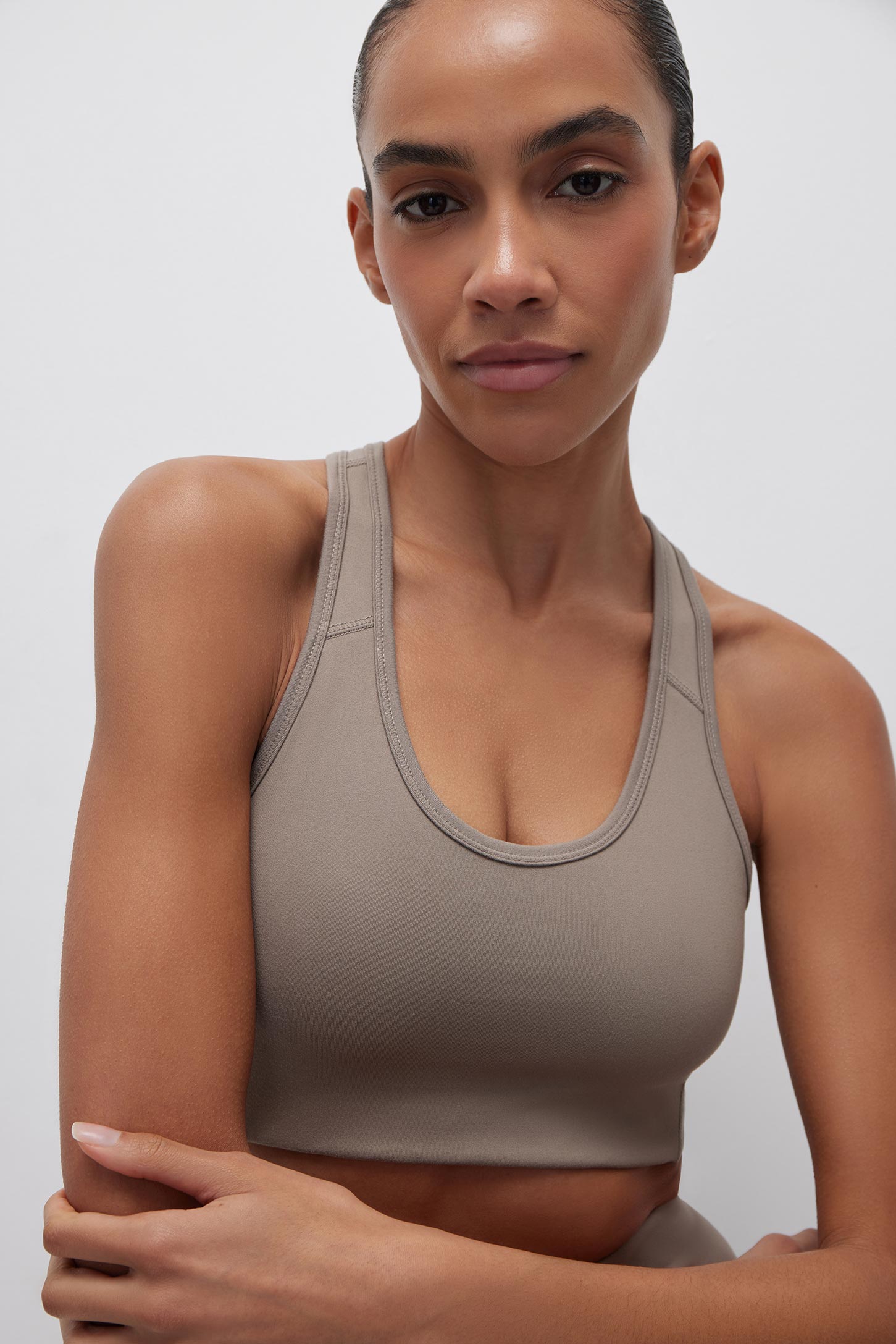 Top in soft microfiber Workout – фото № 3