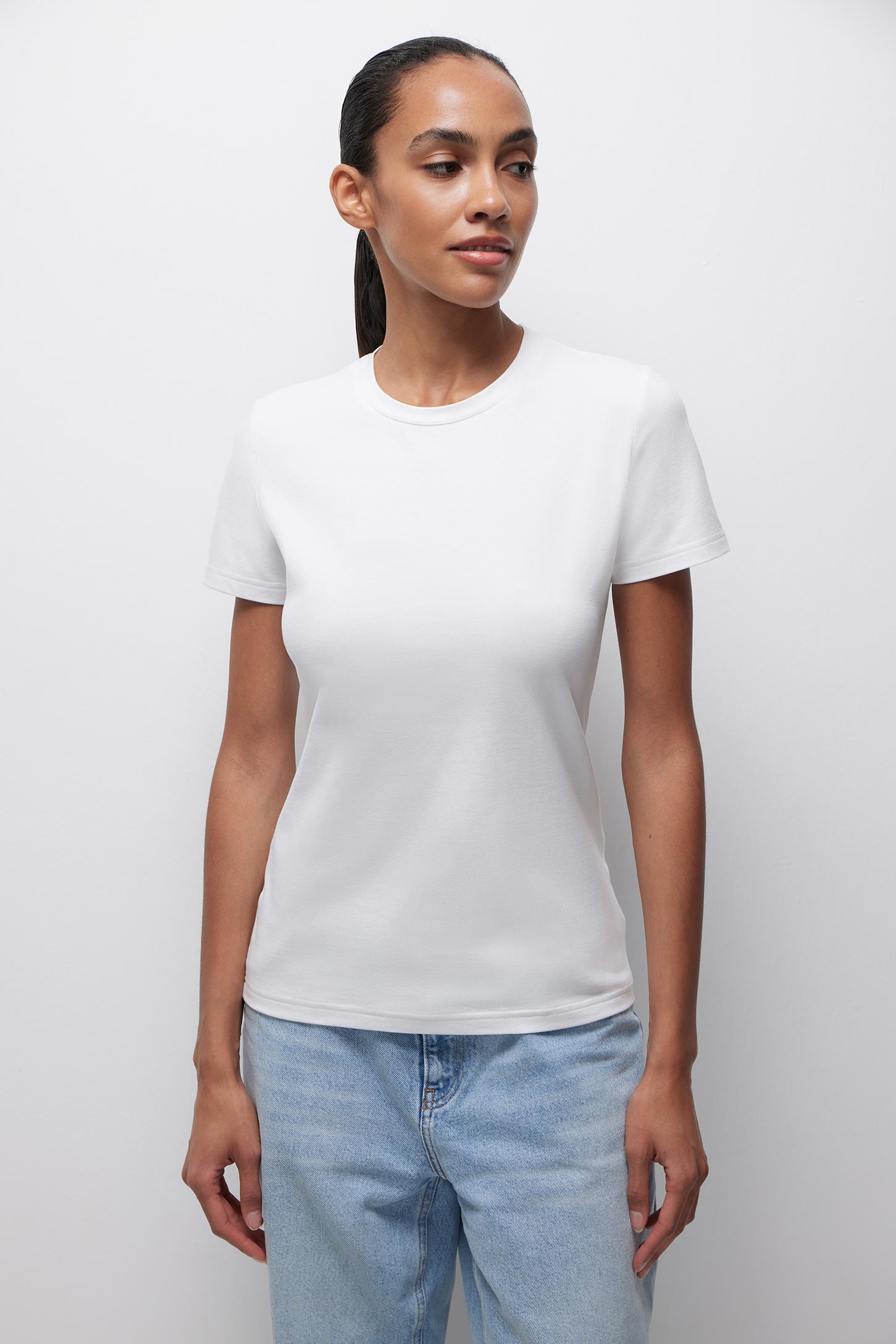 Close fit T-shirt Base – фото № 2