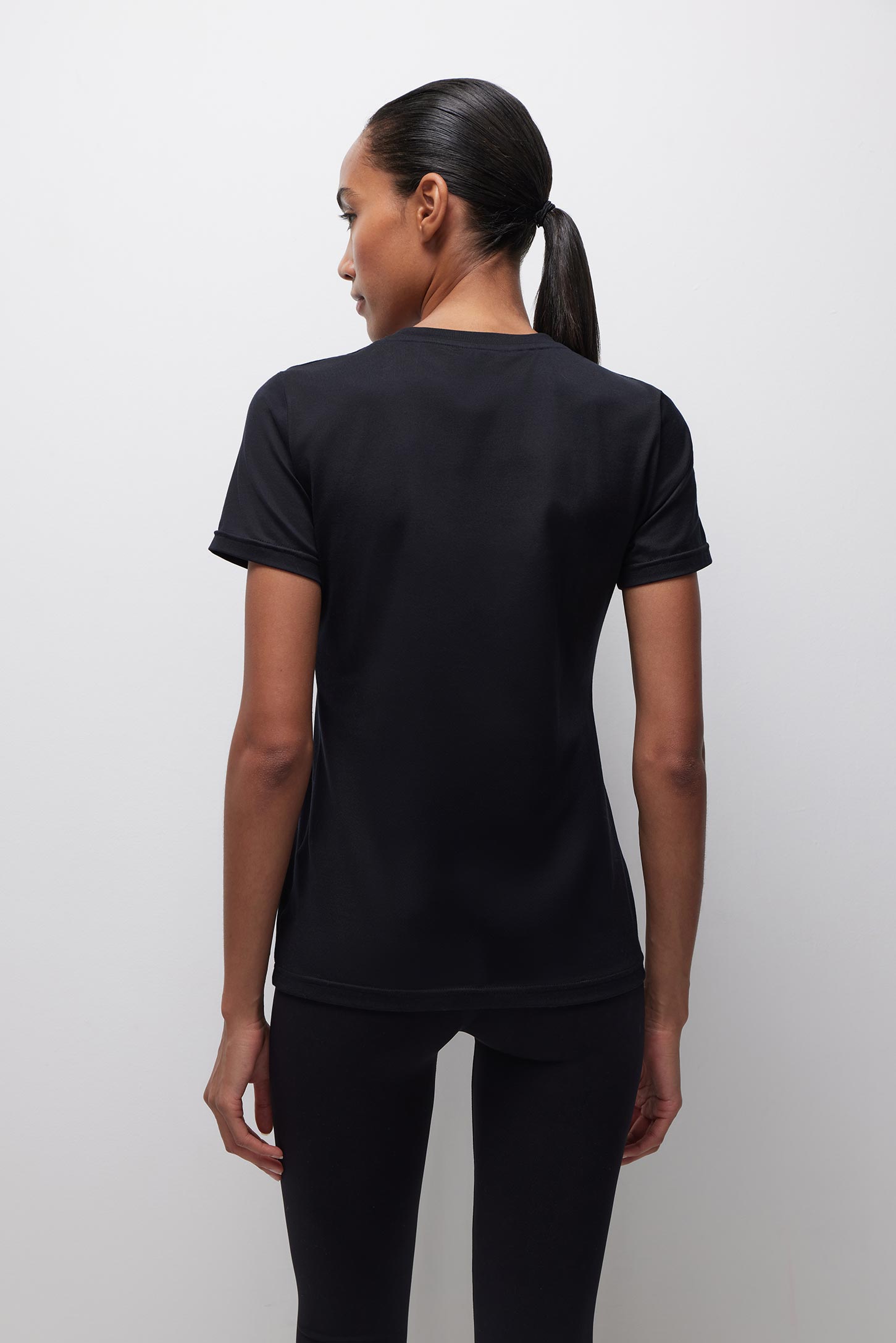 Close fit T-shirt Base – фото № 4