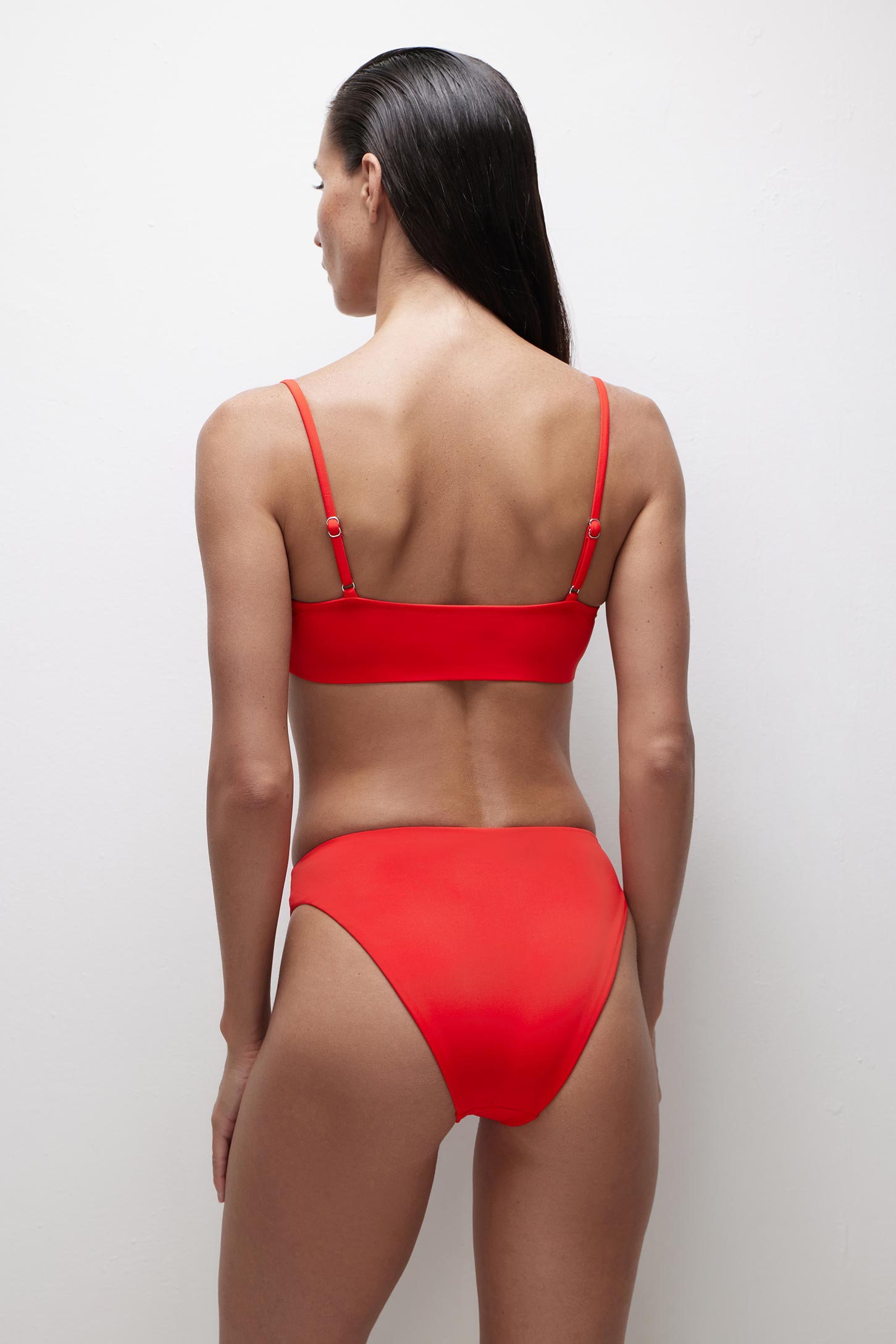 Thin strap swim top SPLASHES – фото № 4