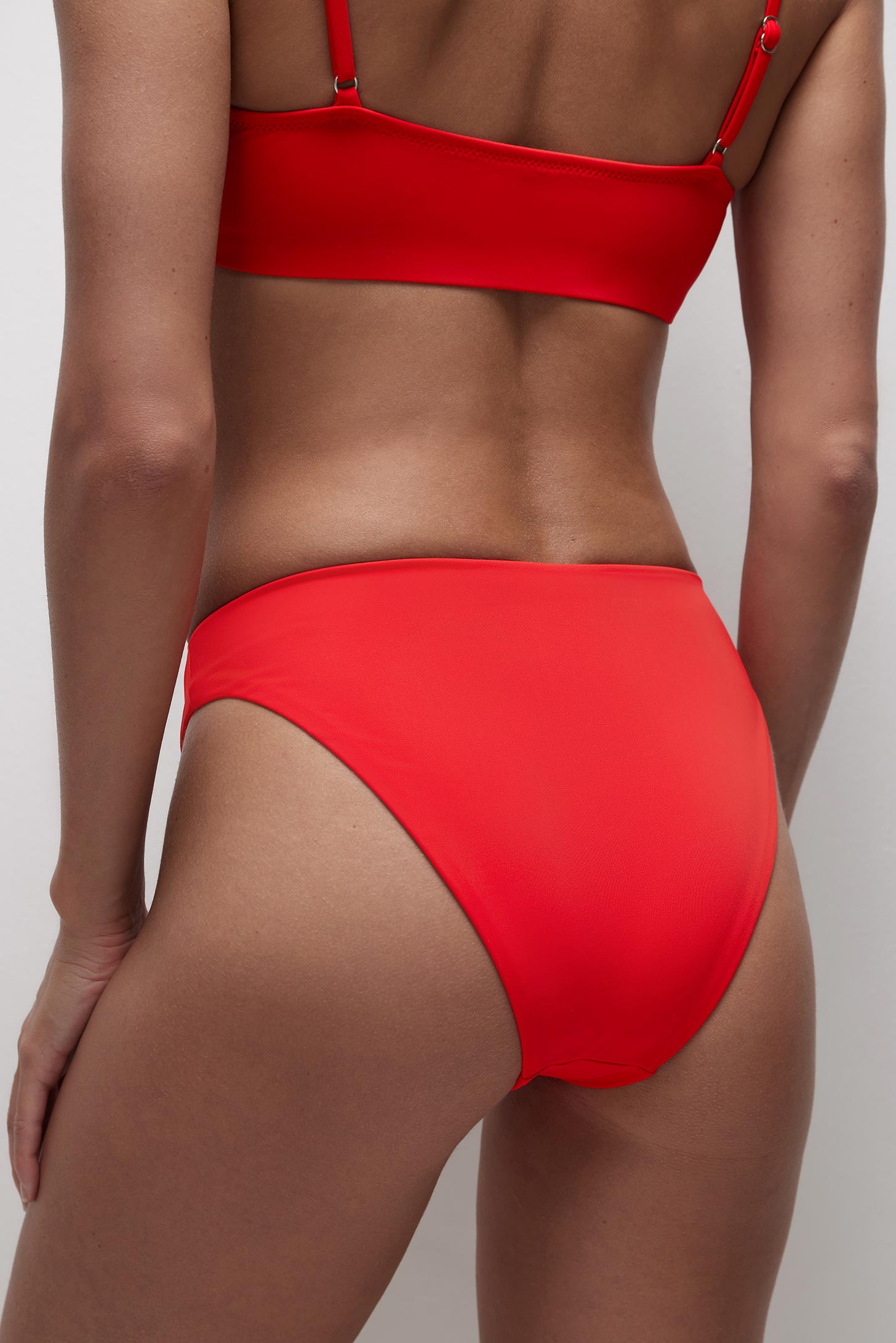 Swimsuit high waist Brazilian briefs SPLASHES – фото № 5