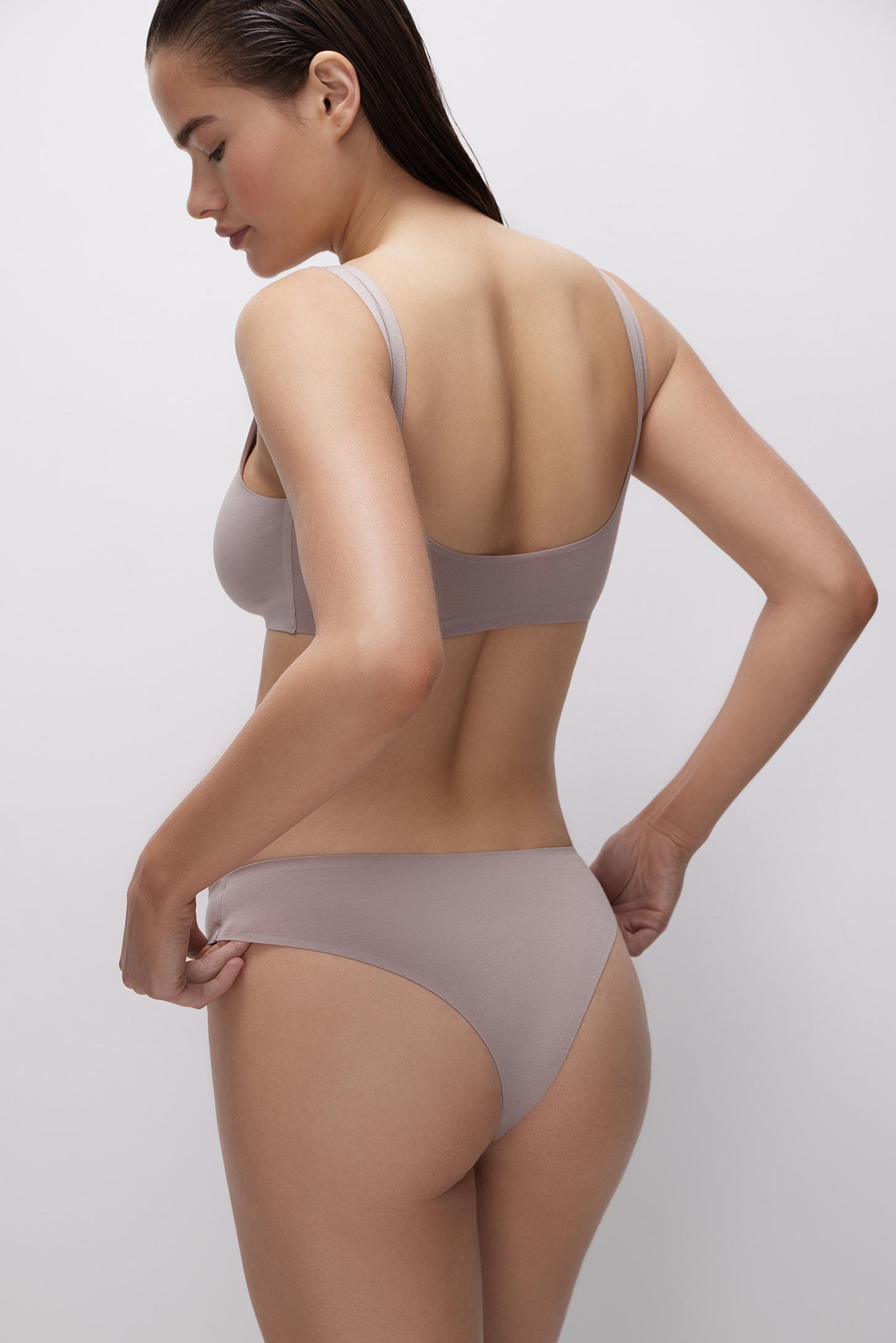 High waist Brazilian briefs TENDER – фото № 5