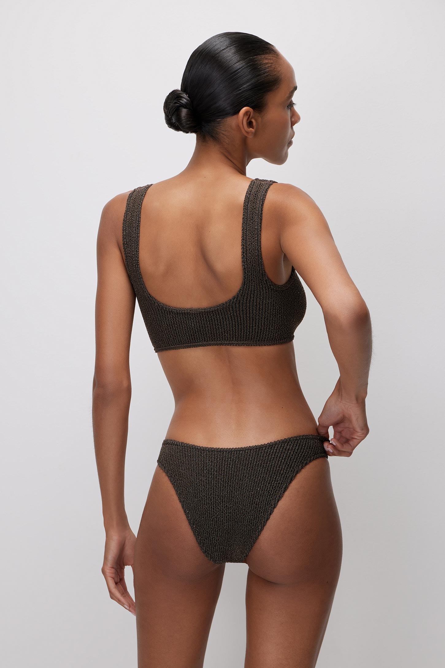 Wide strap swimsuit top TROPICAL – фото № 5