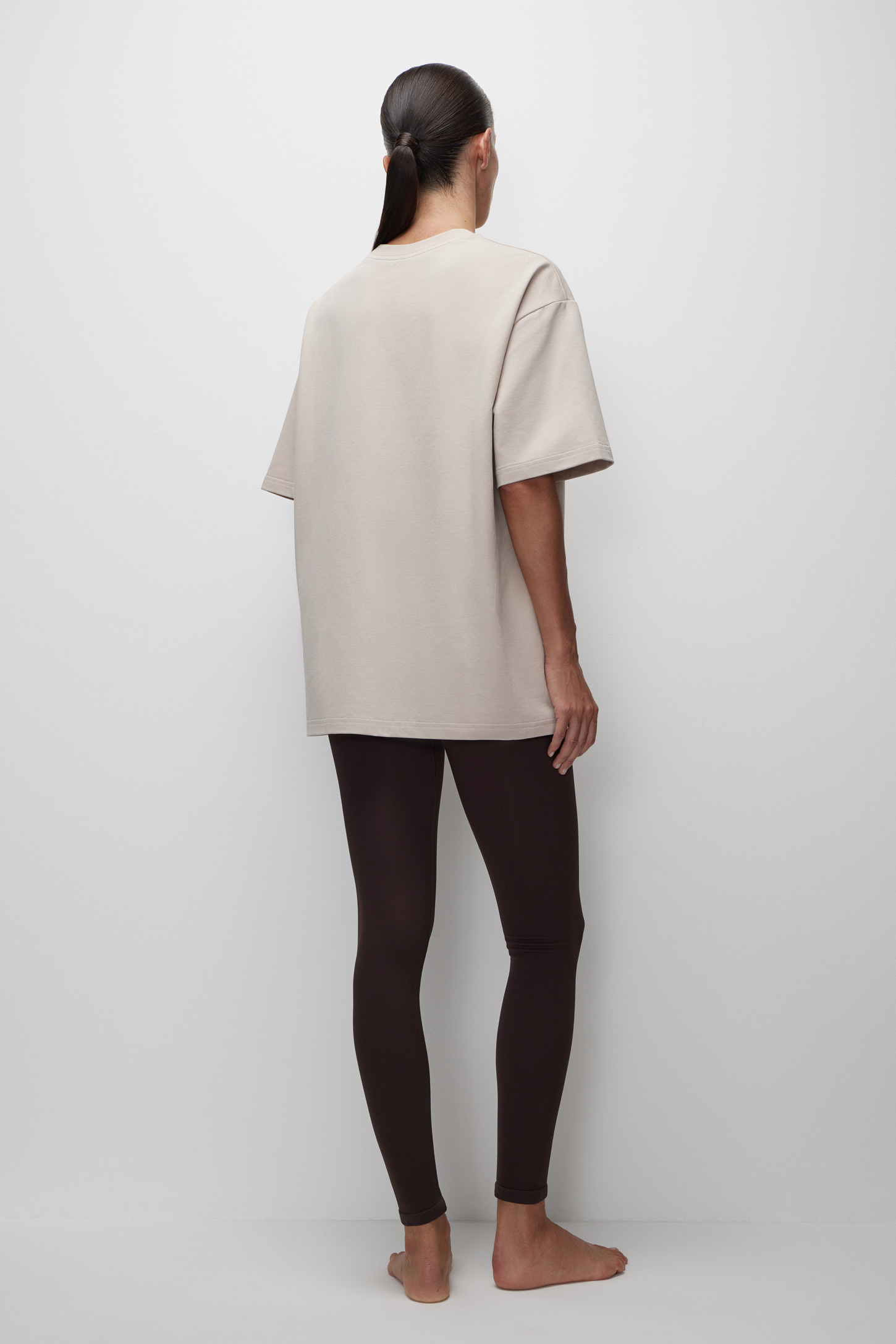 High-waist leggings Essentials – фото № 5